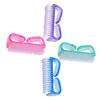 Baluue 4pcs Hand Fingernail Scrubbing Tool Grip Handle for Easy Usage and Storage view 1