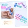Baluue 4pcs Hand Fingernail Scrubbing Tool Grip Handle for Easy Usage and Storage view 3