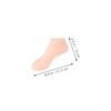 Beaupretty 1 Pair Silicone Moisturizing Socks for Dry Cracked Feet Reusable Spa Foot Mask with Heel Crack Prevention Skin view 2