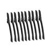 Healvian 10-Piece Portable Eyebrow Razor Set Folding Eyebrow Trimmer Tools for Makeup for Women for Home Use view 1