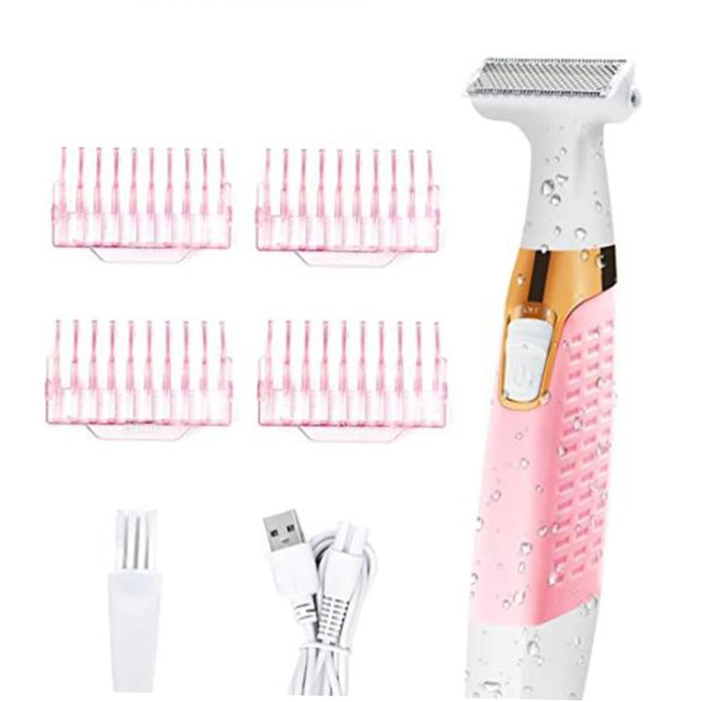Healvian Electric Painless Hair Removal Device Portable USB Rechargeable Hair Shaver for Women for Upper Lip Chin and Cheeks Compact Design for Travel