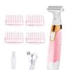 Healvian Electric Painless Hair Removal Device Portable USB Rechargeable Hair Shaver for Women for Upper Lip Chin and Cheeks Compact Design for Travel view 1
