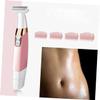 Healvian Electric Painless Hair Removal Device Portable USB Rechargeable Hair Shaver for Women for Upper Lip Chin and Cheeks Compact Design for Travel view 2