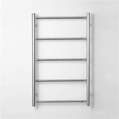 YYXCXXIZ Heated Towel Rail Rails Stainless Steel Towel Warmer, Electric Heated Towel Rack Hot Towel Rail with 5 Bars for Bathroom Kitchen Hotel