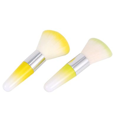 Vaguelly 2pcs Nail Dust Removal Makeup Brush Nail Powder Cleaner for Professional Diy