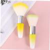 Vaguelly 2pcs Nail Dust Removal Makeup Brush Nail Powder Cleaner for Professional Diy view 4