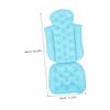 NOLITOY Bathtub Pillow Suction Cups Full Body Mat Non Slip Shower Mat Back Support Pillow for Adults Easy to Clean view 2