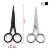 Gogogmee 2pcs Men Scissors Facial Hair Trimmer Beard Shaper Comb Beard Grooming Hair Trimmer Body Clipper for Men Random Color view 2