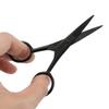Gogogmee 2pcs Men Scissors Facial Hair Trimmer Beard Shaper Comb Beard Grooming Hair Trimmer Body Clipper for Men Random Color view 4