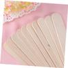 Ipetboom Hair Removal Wooden Spatula Sticks Wax Applicator Safe Material for Salon Home Use view 4
