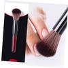 CALLARON Nail Dust Brush for Nail -Pack Powder Brush for Makeup Ergonomic Design for Easy Cleaning Suitable for Manicure and Pedicure for Home Salon Use view 2