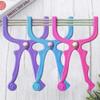 DECOMELODY 3pcs Facial Hair Epilator Set Hair Remover for Face Women Spring Shavers for Smooth Skin Random Color view 2