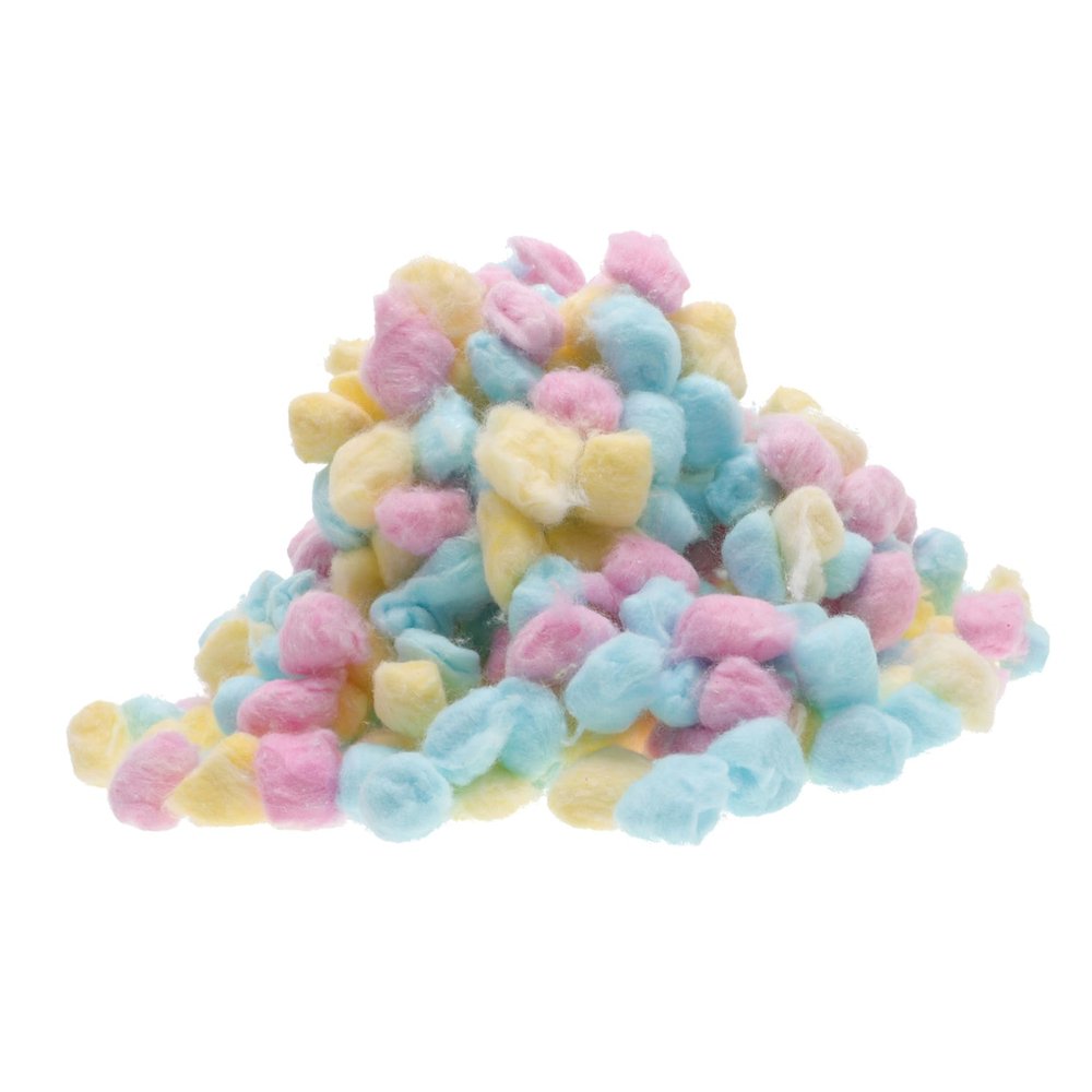 Ipetboom Balls for Face Makeup Washable Soft Fuzzy Balls for Newborn Rounds Colors