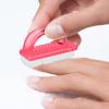 Ciieeo 6-Piece Large Handle Grip Nail Brush Set Plastic Fingernail Dust Remover for Manicure and Pedicure Cleaning view 3