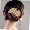 ARTSEWPLY 6pcs Elegant Flower Hair Bun Maker Lightweight Ribbon Styling Tools for Girls for Parties and Everyday Wear view 3