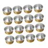 EXQUIMEUBLE 25pcs Aluminum Foil Wax Molding Bowl for Wax Beans Baking Candle Molding Hair Removal Home Salon view 1