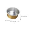 EXQUIMEUBLE 25pcs Aluminum Foil Wax Molding Bowl for Wax Beans Baking Candle Molding Hair Removal Home Salon view 2