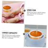 EXQUIMEUBLE 25pcs Aluminum Foil Wax Molding Bowl for Wax Beans Baking Candle Molding Hair Removal Home Salon view 3