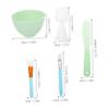 BATHVEVE 1set Skincare Bowl and Brush Kit Silicone Facial Mask Mixing Tool with Spatula for Easy Application and Cleaning Comprehensive Mud Masks and Facials view 2