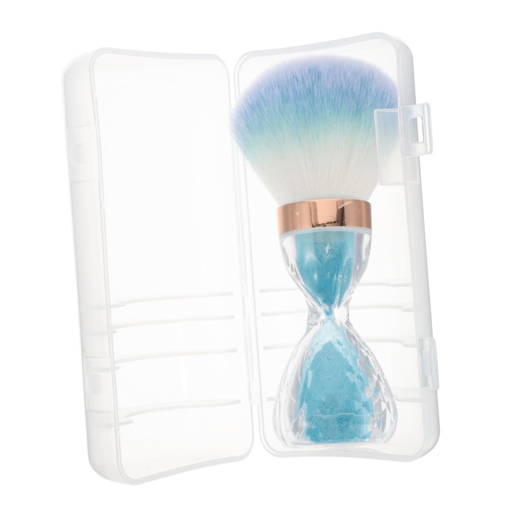 KAILIKETIY Nail Dust Brush Cleaner for Makeup and Nail Brushes Soft Portable for Effortless Dust Removal and Maintenance for Foundation Powder and Nail Care
