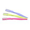 ARTSEWPLY Stainless Steel Eyebrow Razor Trimmer Kit 3-Piece Eyebrow Shaping Tool Set for Women Safety Cover for Grooming and Makeup view 2