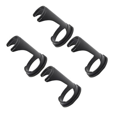 EXQUIMEUBLE 4pcs Shaving Brush Holder Stand for Men Non- Base Material for Home and Salon Use Keeps Brushes Dry and Organized