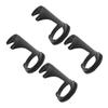 EXQUIMEUBLE 4pcs Shaving Brush Holder Stand for Men Non- Base Material for Home and Salon Use Keeps Brushes Dry and Organized view 1