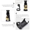 EXQUIMEUBLE 4pcs Shaving Brush Holder Stand for Men Non- Base Material for Home and Salon Use Keeps Brushes Dry and Organized view 2