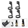 EXQUIMEUBLE 4pcs Shaving Brush Holder Stand for Men Non- Base Material for Home and Salon Use Keeps Brushes Dry and Organized view 3