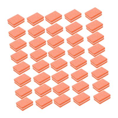 AUTSUPPL 50Pcs Mini Sponge Nail Files High Elasticity Nail Buffer Blocks for Manicure and Sided Polishing Tools for Salon and Home Use