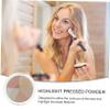 BATHVEVE Highlight Pressed Powder Face Powder Foundation Women Face Makeup Multi-mixing Options view 3