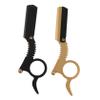 OFFIGAM Men's Manual Straight Razor Set 2pcs Finger Razor for Beard Shaving Classic Barber Shaver without Blade for Grooming and Personal Care view 1
