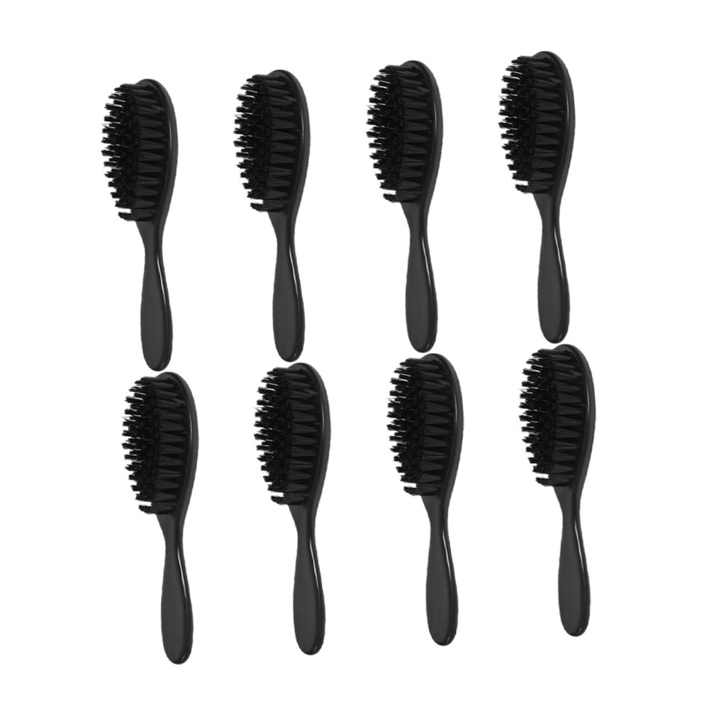 ELAYARD 8pcs Men Beard Brush Neck Duster Brush for Comfortable Grooming Barber Tool for Hair Cutting Styling Lightweight Portable