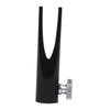 ARTSEWPLY Shape Aluminium Alloy Pencil Sharpener Dual U-Slot for Eyeliner and Brow Pencils Lightweight and Portable Design for Home and School Use Easy to Carry view 1
