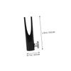 ARTSEWPLY Shape Aluminium Alloy Pencil Sharpener Dual U-Slot for Eyeliner and Brow Pencils Lightweight and Portable Design for Home and School Use Easy to Carry view 2