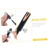 ARTSEWPLY Shape Aluminium Alloy Pencil Sharpener Dual U-Slot for Eyeliner and Brow Pencils Lightweight and Portable Design for Home and School Use Easy to Carry view 4