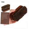 DECORNIJIA Men's Boar Bristle Beard Brush Grooming Tool for Facial Hair Shoe Cleaning Comfortable Handle view 4