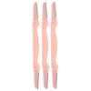 DECOMELODY Foldable Eyebrow Razor for Women 3pcs Stainless Steel Eyebrow Trimmer for Precision Grooming view 1