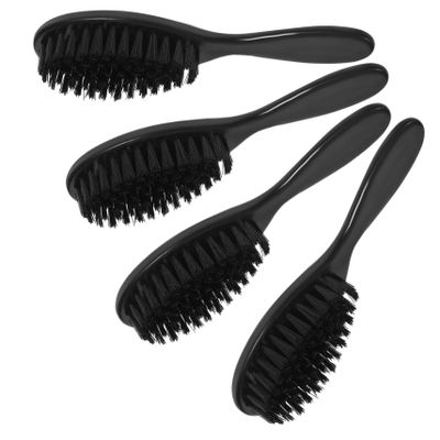 BATHVEVE 4pcs Men's Beard Care Kit Hair Beard Sweep Brush Barber Brush Tool Grooming