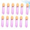 EPIGEIST 100PCS Purple Handle Eyeshadow Brush Set Latex Cotton Applicators for Makeup and Nail Art for Women and Girls Versatile Cosmetic Tools view 4