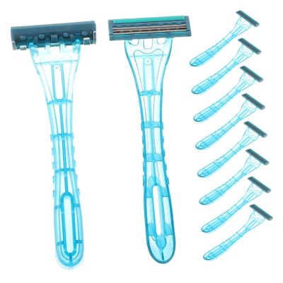 BATHVEVE 20pcs Disposable for Men Women Stainless Steel Multi-use Shaving Tools for Body Facial Hair for Hotels and Travel Versatile Shaver for Comfortable Hair Removal