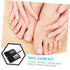 EXQUIMEUBLE 1set High Manganese Steel Foot Manicure Tool Dead Skin Remover Kit for Professional and Home Use Resistant Pedicure Instruments for Smooth Feet Care view 3
