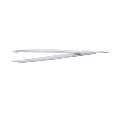 Beaupretty 1pc Stainless Steel Eyebrow Tweezers Multi Functional Makeup Tool for Women Men Portable Eyebrow Clip for Removal Lightweight and Durable Silver Design