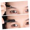 DECOMELODY Stainless Steel Eyebrow Razor Set Tweezers Comb Scissors Shaper Women Makeup Tools Compact for Travel view 4