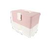 Beaupretty Nail Supply Organizer Manicure Tool Box Nail Dryer Portable Makeup Train Case for Travel view 2