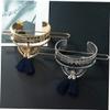 ERINGOGO 2pcs Cute Hair Bump Bun Cage Hair Cuff Bun Holder for Women Braid Accessories view 2