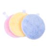 EPIGEIST 3pcs Rounded Face Cleaning Pads for Girls Washable Cosmetic Tool Soft Convenient Face Washing Puff for Effortless Makeup Removal and Application view 1