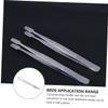 ELAYARD Stainless Steel Stamp Nipper Tweezer for Stamps and False Eyelashes Precision Blunt Tip Design for Crafting and Collecting view 4
