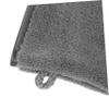 6pcs Bath Gloves Soft Bath Mitt Absorbent Face Towels Face Mitts with Hanging Rope Absorbent Makeup Remover Glove Soft Wash Mittens Hand Towels Grey Fiber view 3