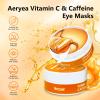 Aeryea Vitamin C & Caffeine Under Eye Patches for Men & Women 30 Pairs view 2